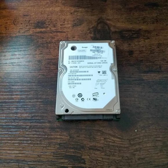 Seagate ST9120822AS 120GB SATA 150 5400RPM 8MB 2.5-Inch Notebook Hard Drive - Picture 1 of 1